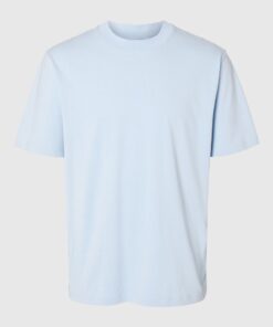 Selected Homme Colman Tee Winter Sky