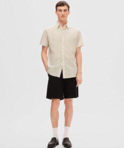 Selected Homme Regsun SS Shirt Pure Cashmere