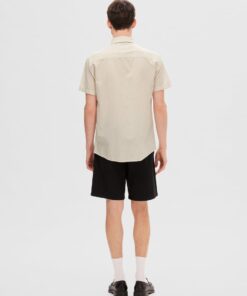 Selected Homme Regsun SS Shirt Pure Cashmere