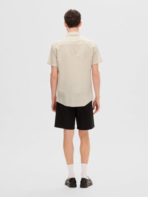 Selected Homme Regsun SS Shirt Pure Cashmere