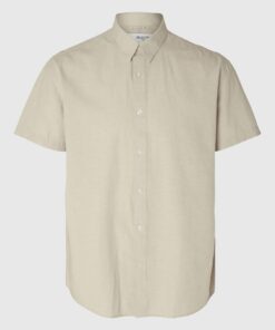 Selected Homme Regsun SS Shirt Pure Cashmere
