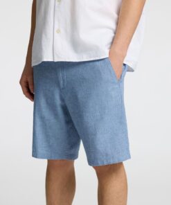 Selected Homme Brody Linen Shorts Cashmere Blue