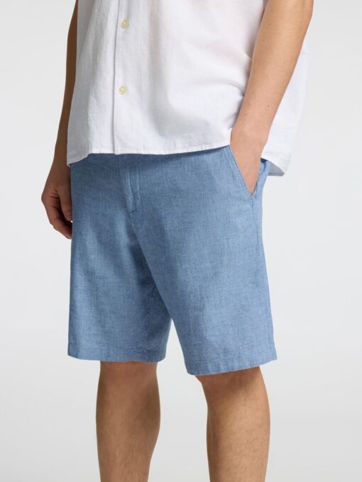 Selected Homme Brody Linen Shorts Cashmere Blue