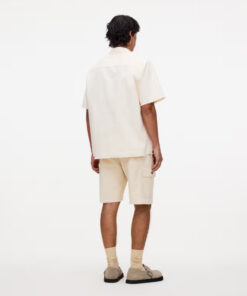 OAS Ecru Mitty Canvas Shorts