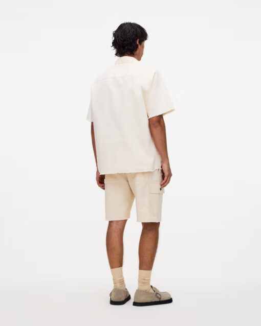 OAS Ecru Mitty Canvas Shorts