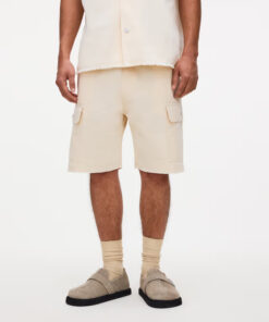 OAS Ecru Mitty Canvas Shorts