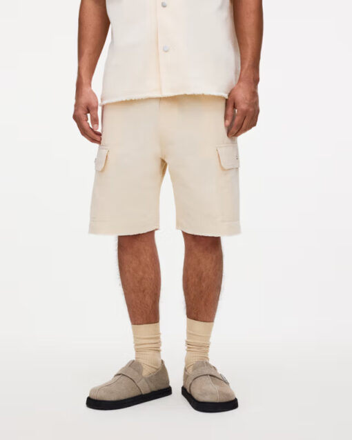 OAS Ecru Mitty Canvas Shorts