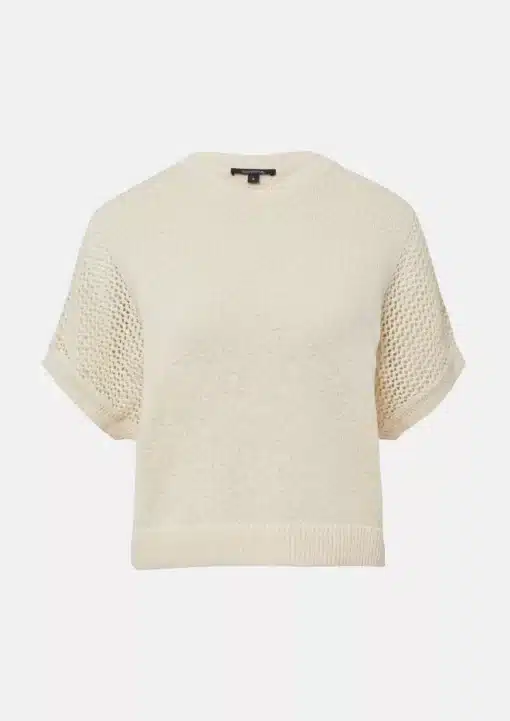 Comma, Knitted Pullover Beige