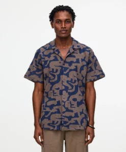 OAS Puzzlotec Cuba Net Shirt Morel