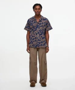 OAS Puzzlotec Cuba Net Shirt Morel