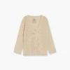 OAS Net Cardigan Ecru
