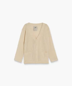 OAS Net Cardigan Ecru