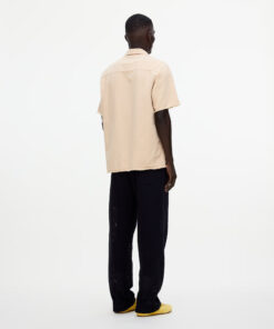 OAS Ecru Bodega Canvas Shirt
