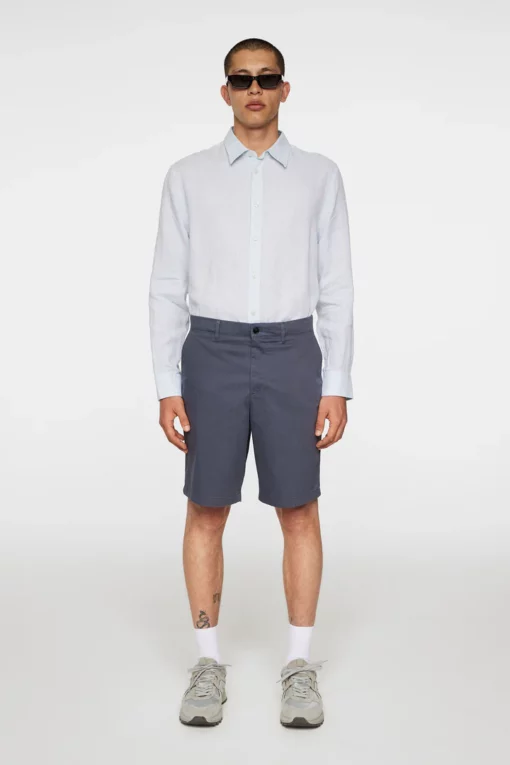 J.Lindeberg Shane Cloud Satin Shorts Ombre Blue