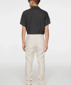 J.Lindeberg Soren Drape Linen Pants Moonbeam