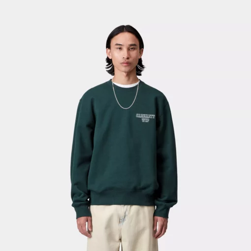Carhartt WIP Alumni Sweatshirt Dark Fir