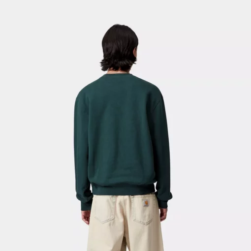Carhartt WIP Alumni Sweatshirt Dark Fir