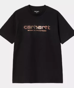 Carhartt WIP S7S Solar Chrome Script T-shirt Black