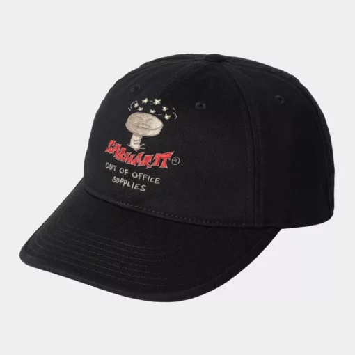 Carhartt WIP Office Supplies Cap Black