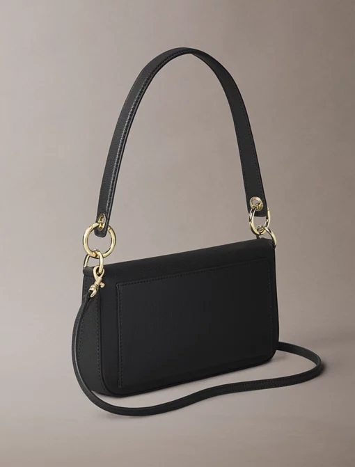 Calvin Klein Minimal Monogram Shoulder Pouch Black
