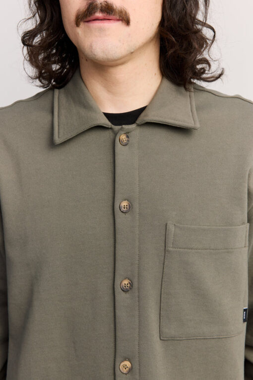 Makia Process Overshirt Dusty Olive