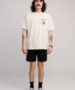 Makia Cove Hybrid Shorts Black