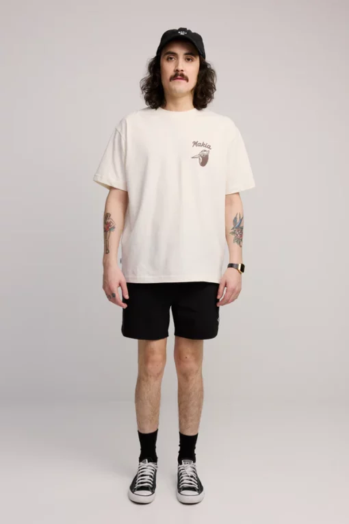 Makia Cove Hybrid Shorts Black