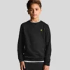 Lyle & Scott Kids Crew Neck Sweatshirt Jet Black
