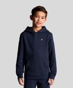 Lyle & Scott Kids Pullover Hoodie Navy