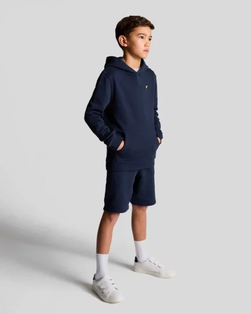 Lyle & Scott Kids Pullover Hoodie Navy