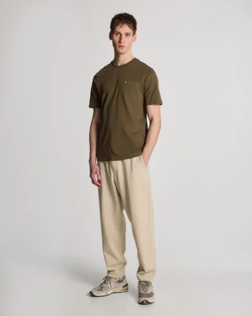 Lyle & Scott Pocket T-Shirt Cement