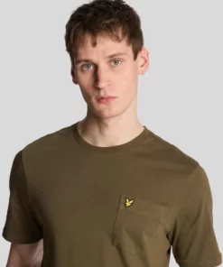 Lyle & Scott Pocket T-Shirt Cement