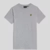Lyle & Scott Kids Plain T-Shirt Light Grey Marl