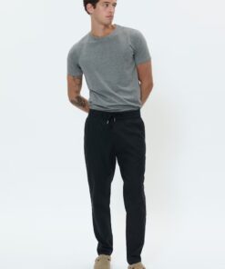 Matinique MAbarton Linen Trousers Black