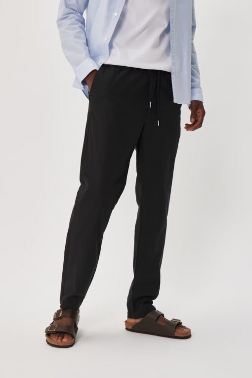 Matinique MAbarton Linen Trousers Black
