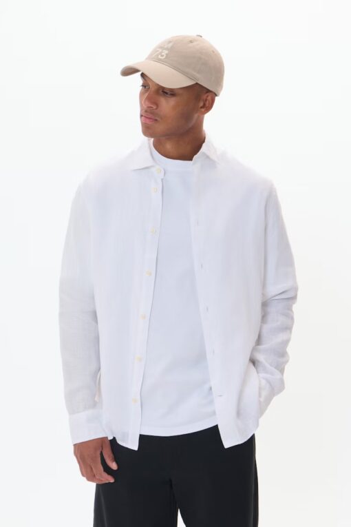 Matinique MAmarc Linen Shirt White