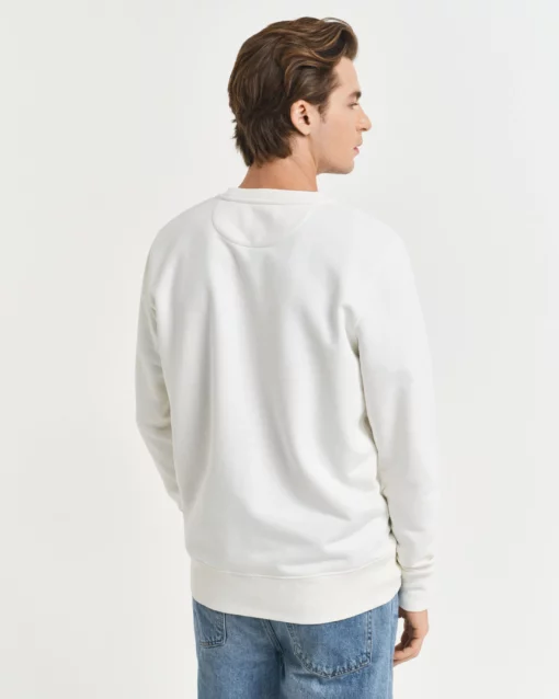 Gant Shield C-Neck Eggshell