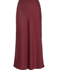 Viellette HW Midi Skirt Cabernet
