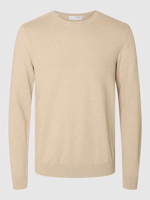 Slhberg Berg Crew Neck Oatmeal