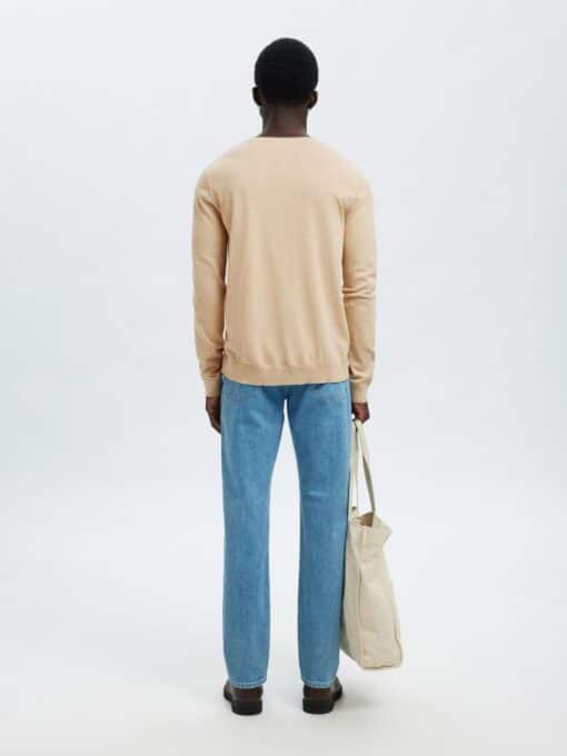 Slhberg Berg Crew Neck Oatmeal