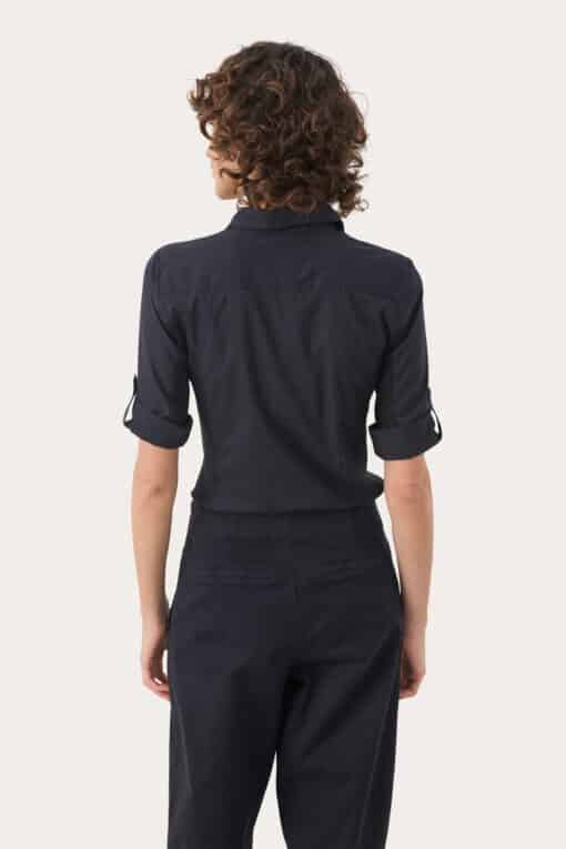 Part Two CortniaPW Shirt Dark Navy