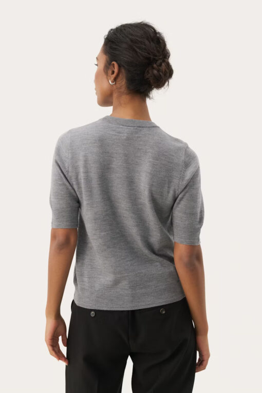 Part Two NatanyaPW Pullover Medium Grey Melange