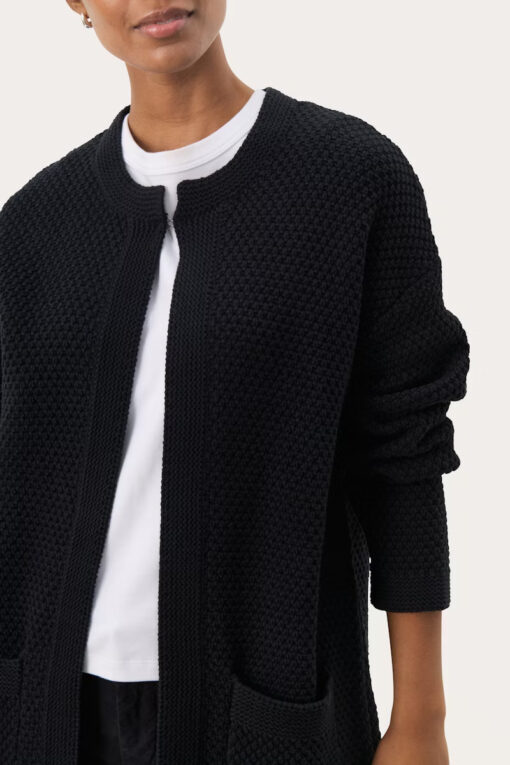 Part Two NiyaPW Cardigan Dark Navy