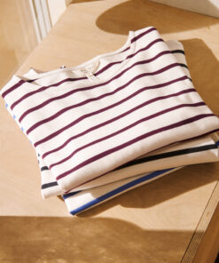 Part Two Nela T-shirt Tawny Port Stripe