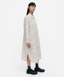 Marimekko Runoelma Piirto Unikko Mekko Runoelma Piirto Unikko Natural White