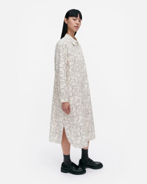 Marimekko Runoelma Piirto Unikko Mekko Runoelma Piirto Unikko Natural White