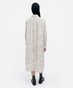 Marimekko Runoelma Piirto Unikko Mekko Runoelma Piirto Unikko Natural White