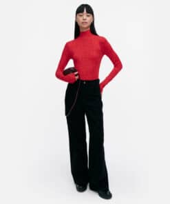 Marimekko  Solmia Piirto Unikko T-Neck Red