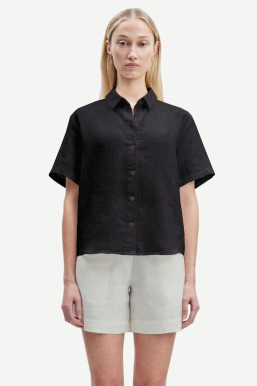 Samsøe Samsøe Mina SS Shirt Black