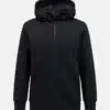 Peak Performance Original Small Logo Zip Hood Men Black
